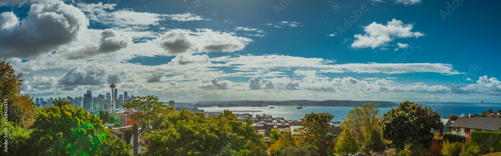 Skyline of Seattle, Washington