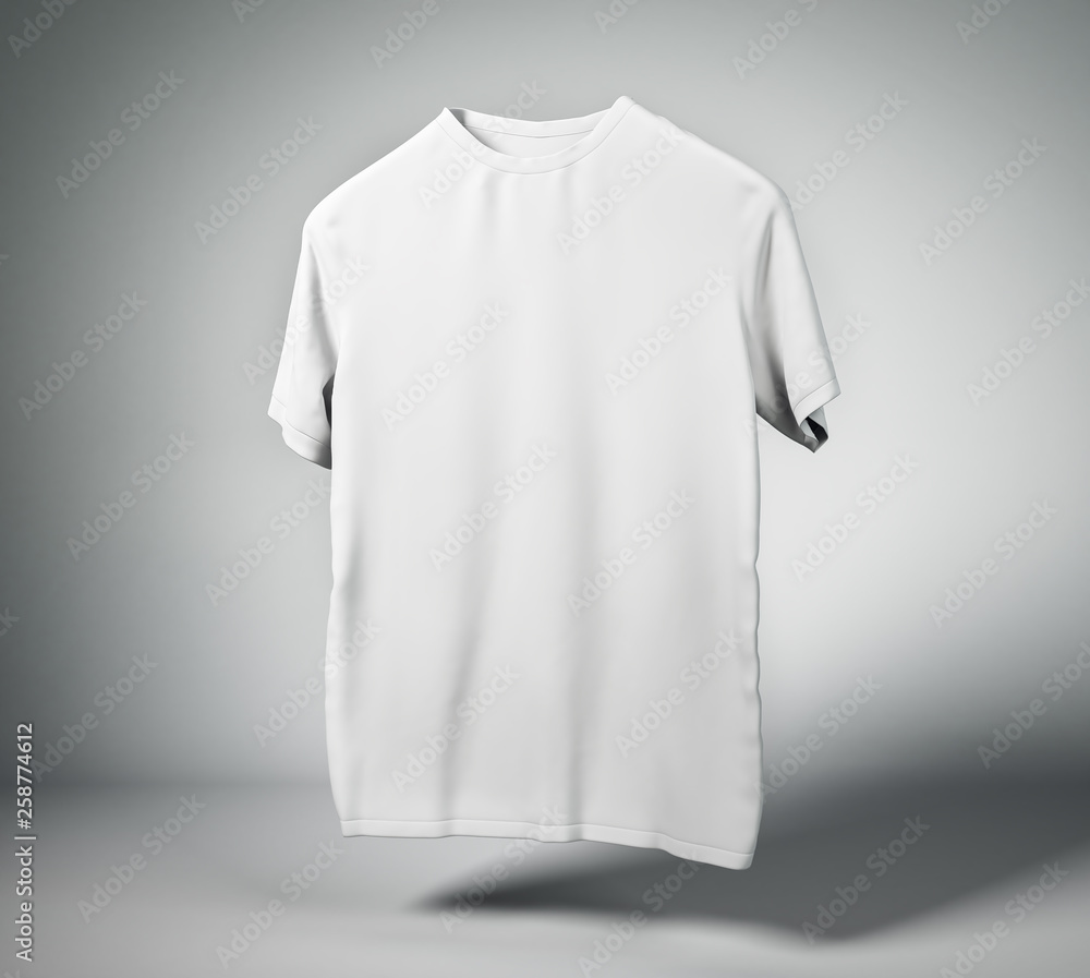 Blank white t-shirt