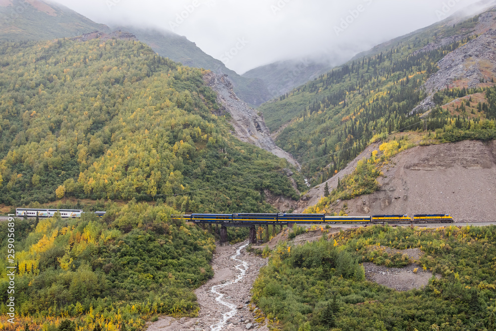 アラスカ鉄道　Alaska Central Railroad