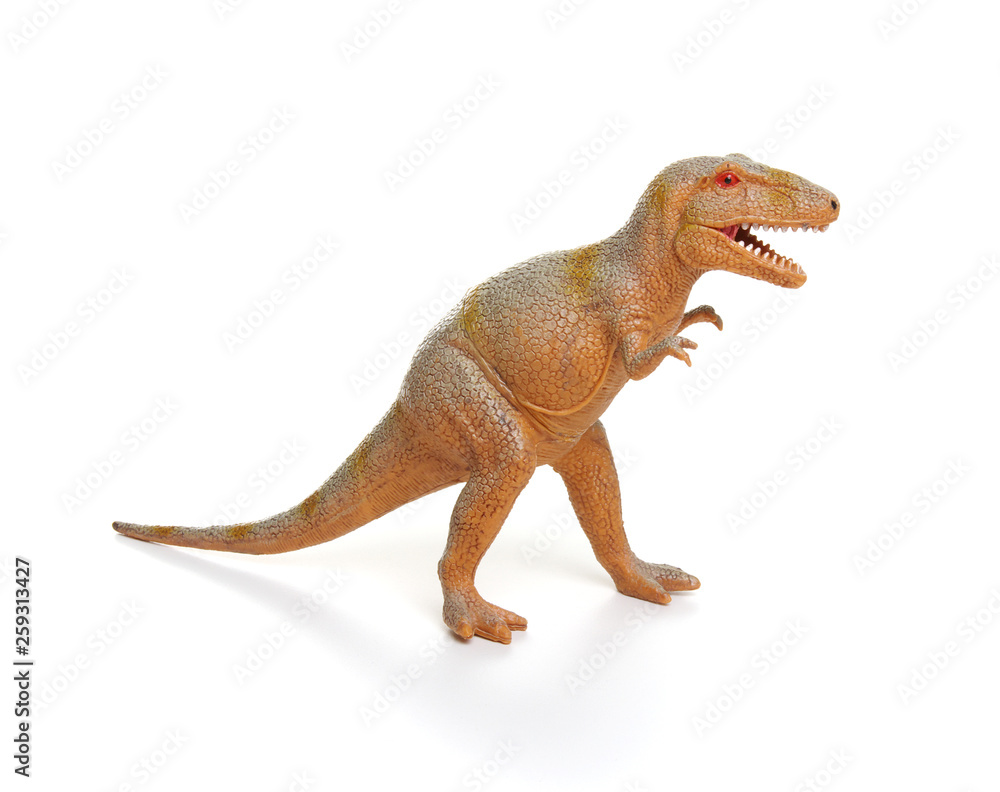 Plastic dinosaur toy