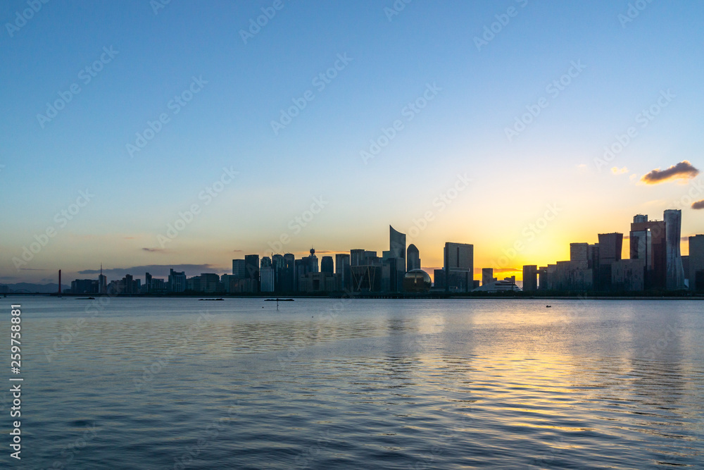 夜晚的城市