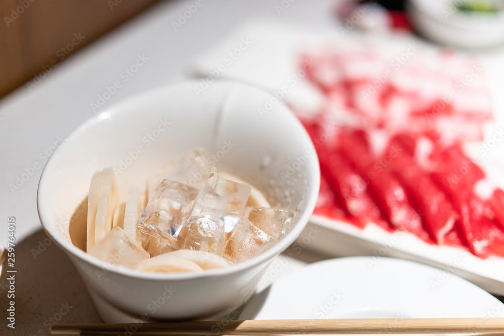 beef for chinese hot pot