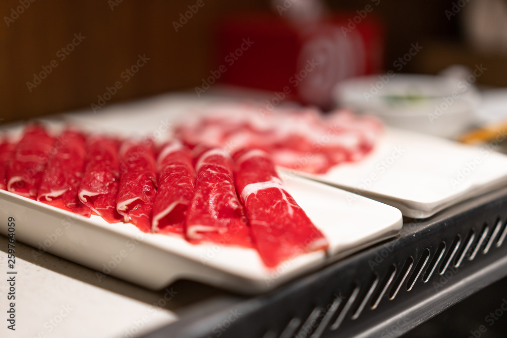 beef for chinese hot pot