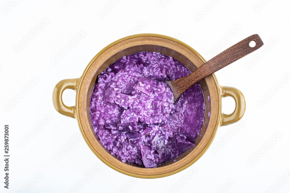 Purple health porridge