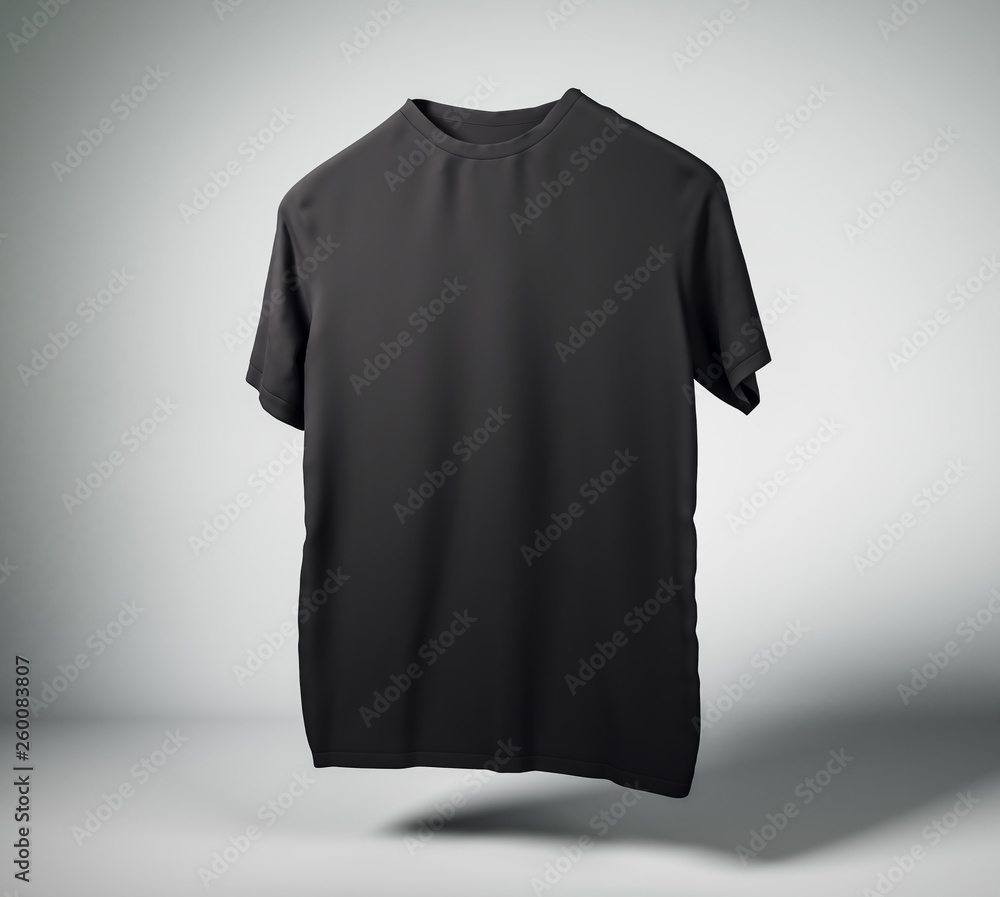 Clean blank t-shirt