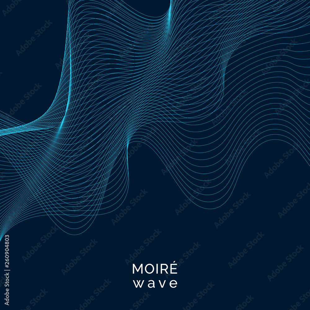 Moiré pattern background