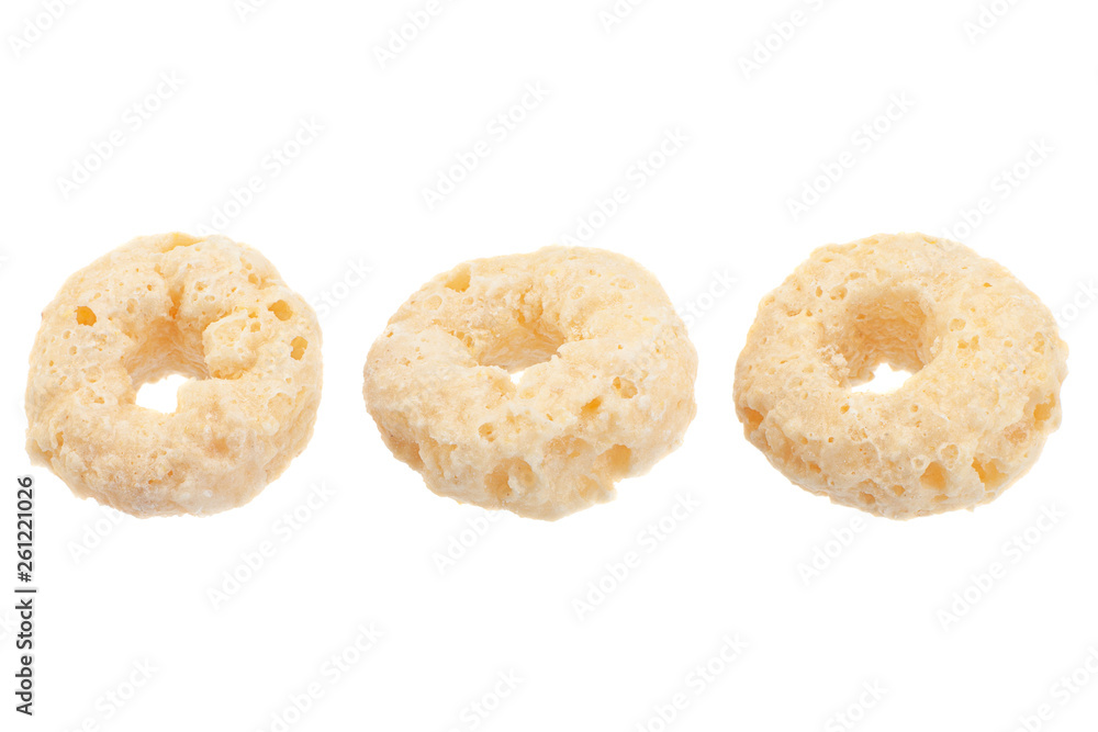 Sweet brekfast cereal rings