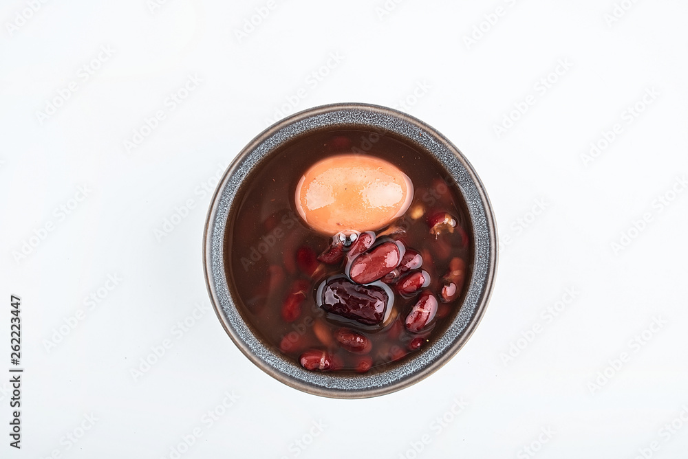 Chinese Changsha Food, Kidney Bean, Angelica Egg