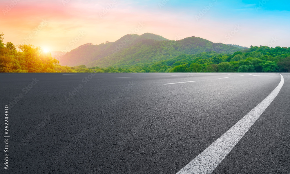 道路与自然景观景观