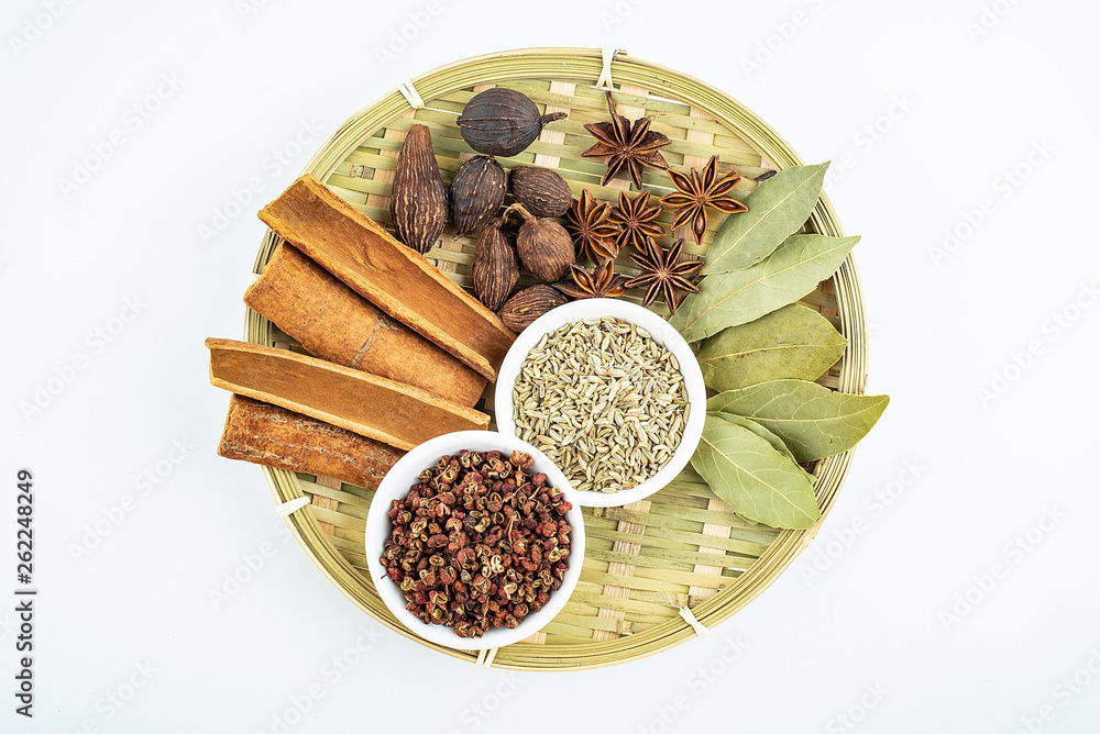 Chinese cooking ingredients and spices