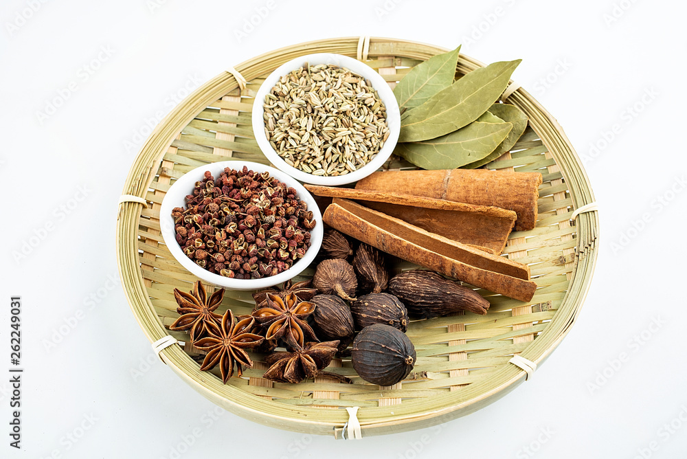 Chinese cooking ingredients and spices