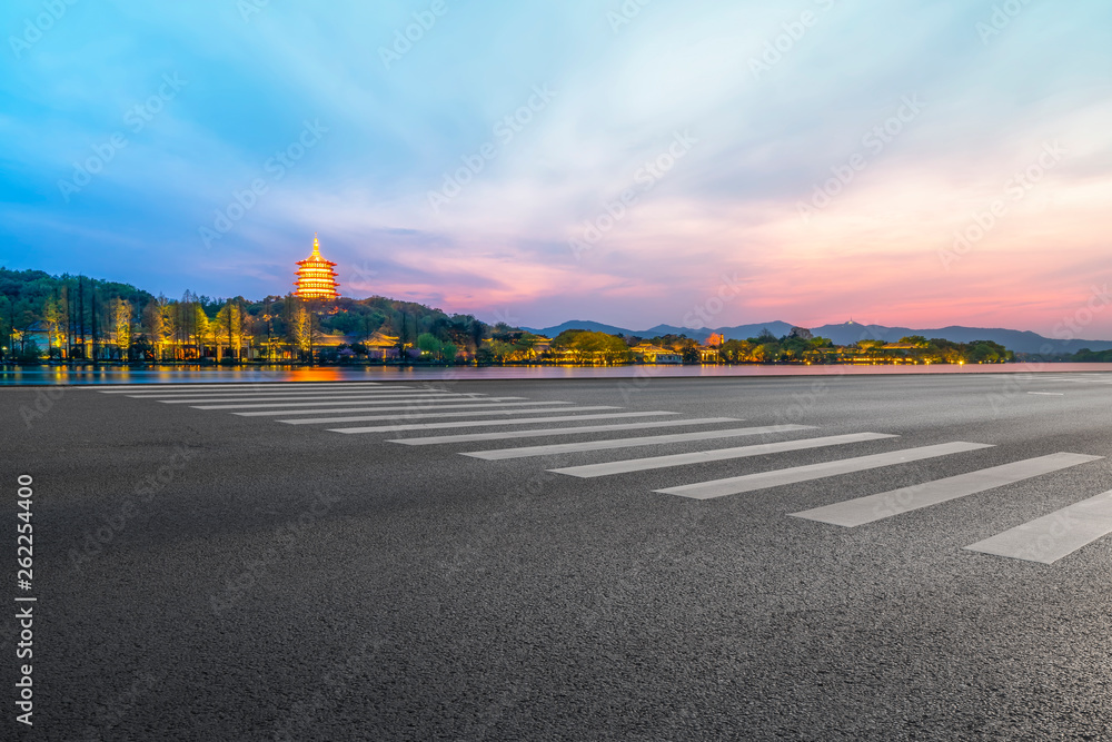 道路与自然景观景观