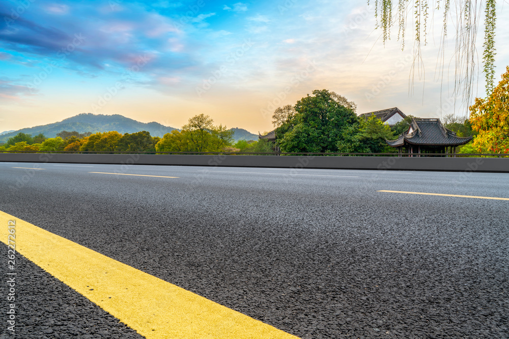 道路与自然景观景观