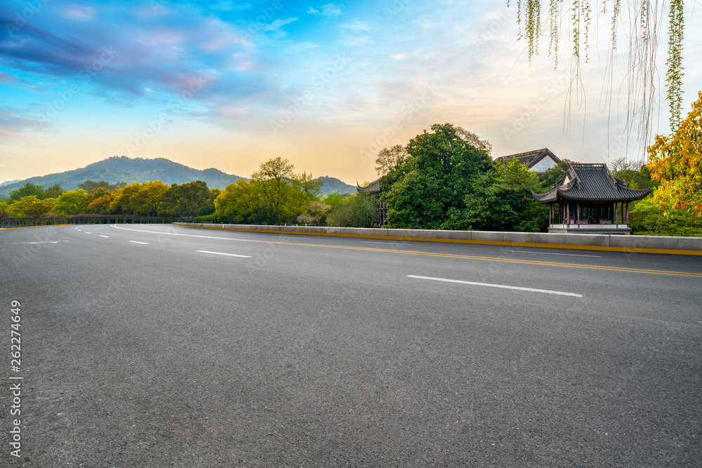 道路与自然景观