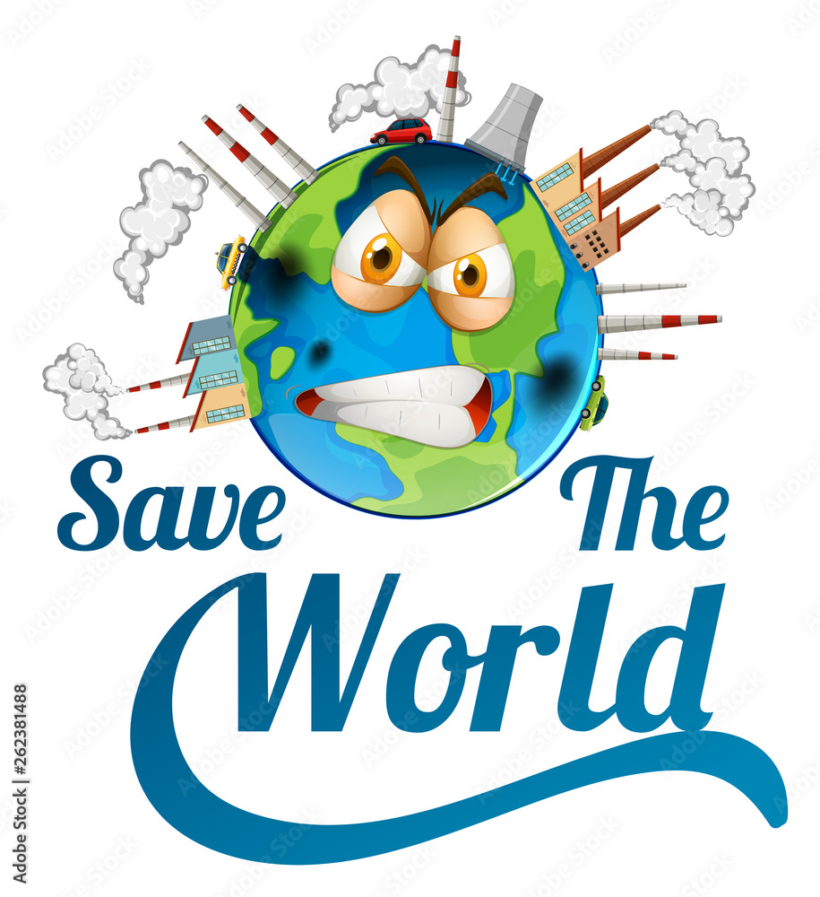 Save the world icon