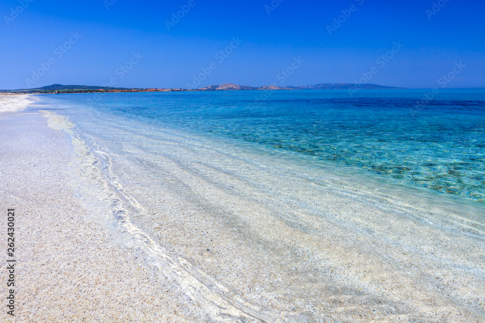 Clear Water Beach of Le Saline