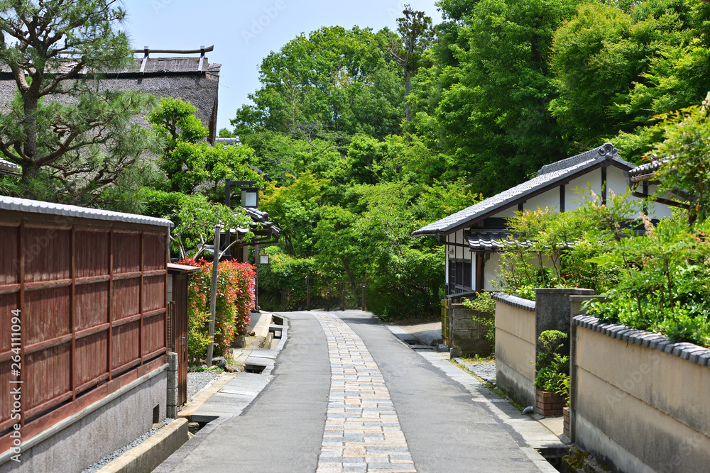 嵯峨鳥居本の町並み