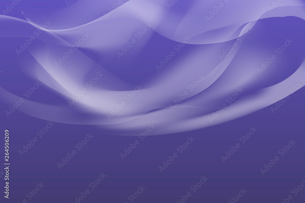 Smoke on purple background