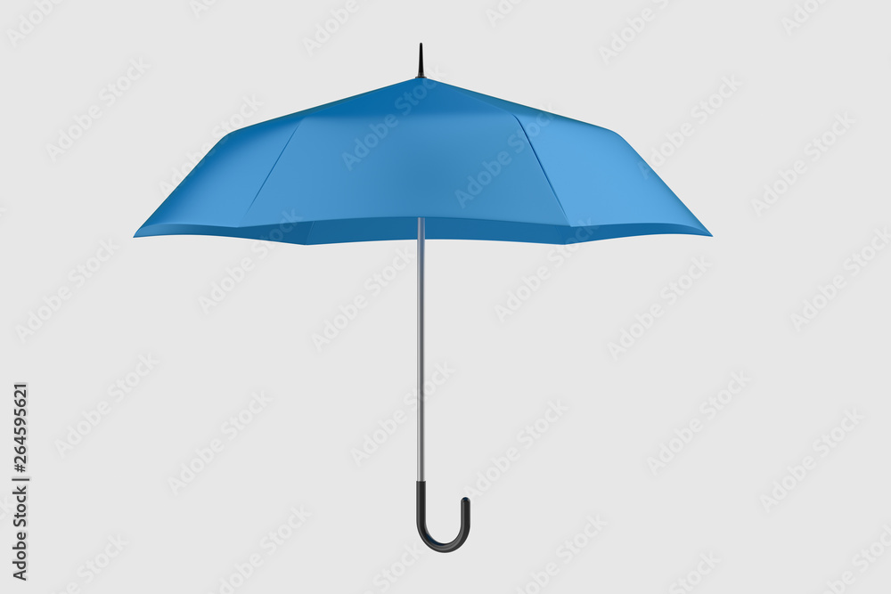 3d rendering, the umbrella with white background