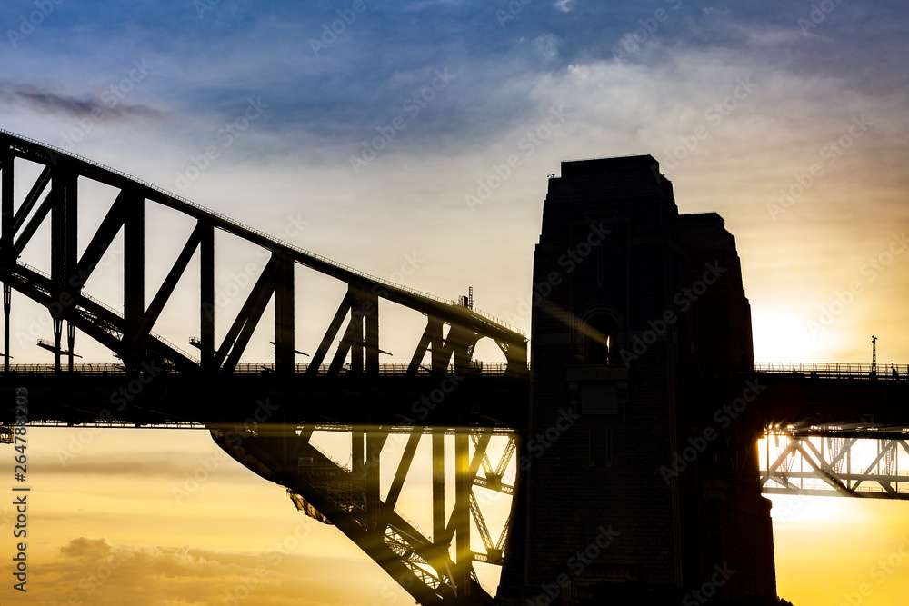 Shape of the Sydney Harbor Bridge