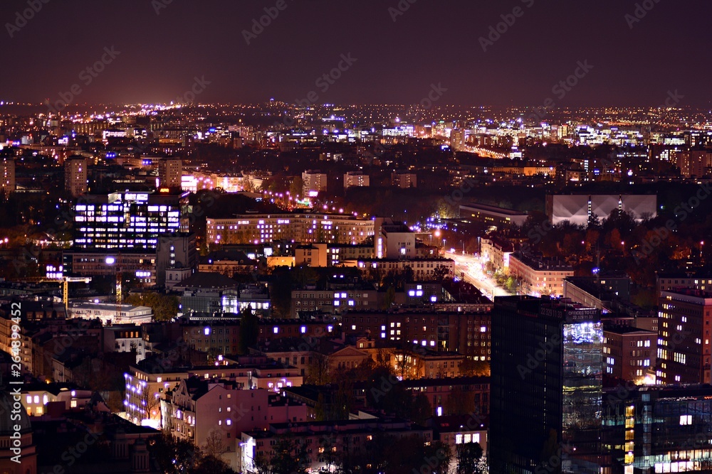 夜晚的城市