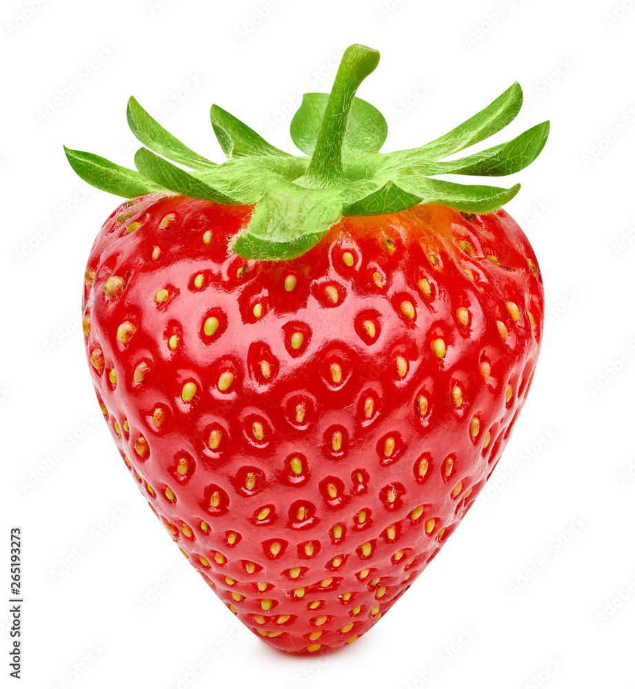 Strawberry isolated on white