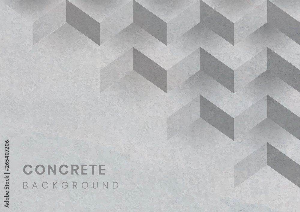 Gray 3D geometric modern background