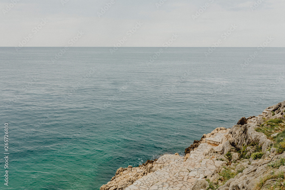 Cliff by the sea