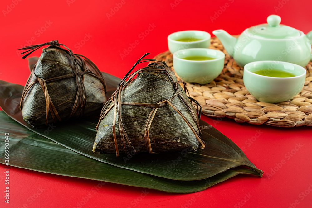 Chinese Dragon Boat Festival traditional food dumplings