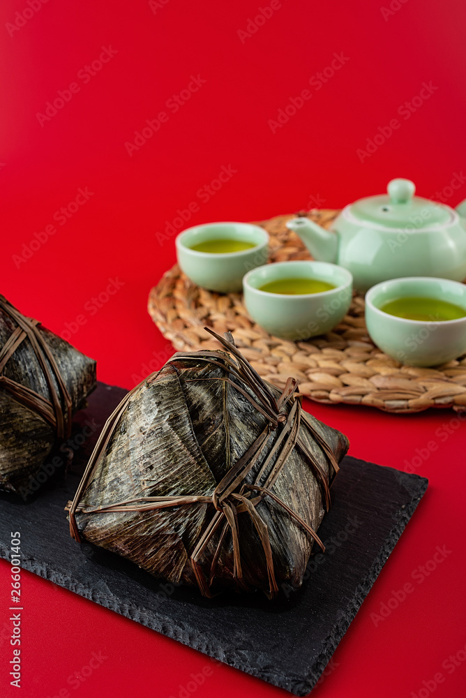 Chinese Dragon Boat Festival traditional food dumplings