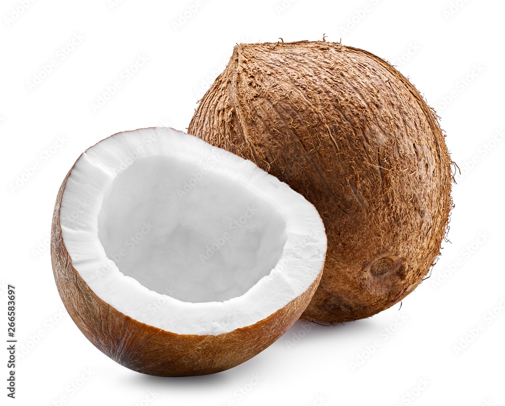 Coconut isolated Clipping Path