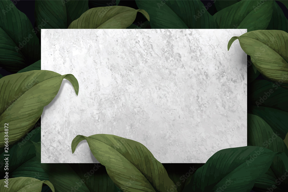 Tropical foliage background