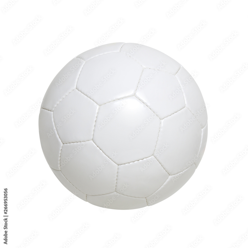 Soccer ball classic on white