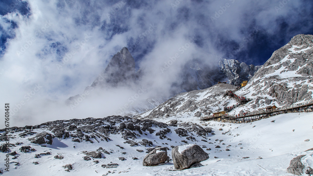 玉龙雪山风光