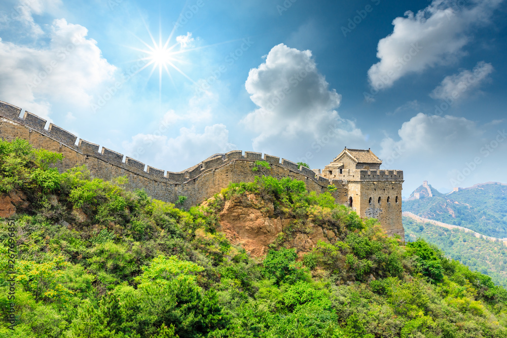 The Great Wall of China at Jinshanling