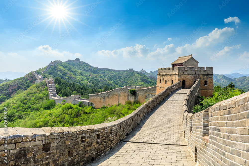 The Great Wall of China at Jinshanling