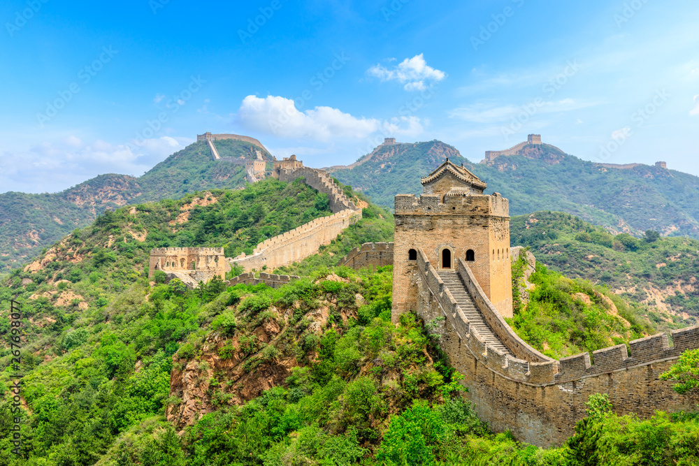 The Great Wall of China at Jinshanling