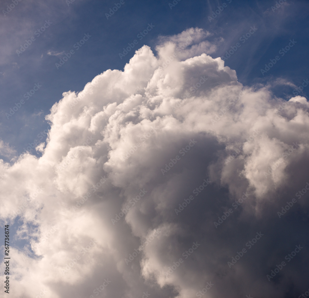 Abstract natural background with clouds