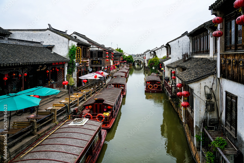 Suzhou Shantang street，Qilishantang street soochow