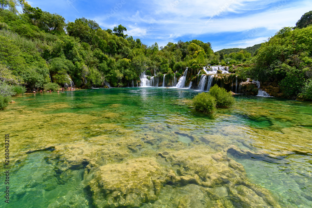 Wodospady Krka, Chorwacja