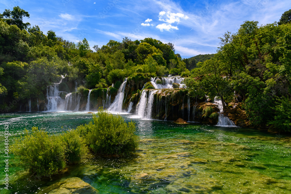 Wodospady Krka, Chorwacja