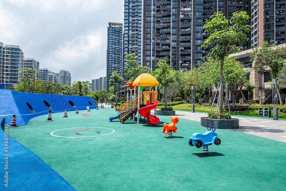 深圳市龙华区红山城市社区花园和儿童游乐场