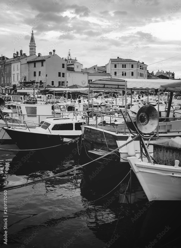 Port of Rovinj Croatia