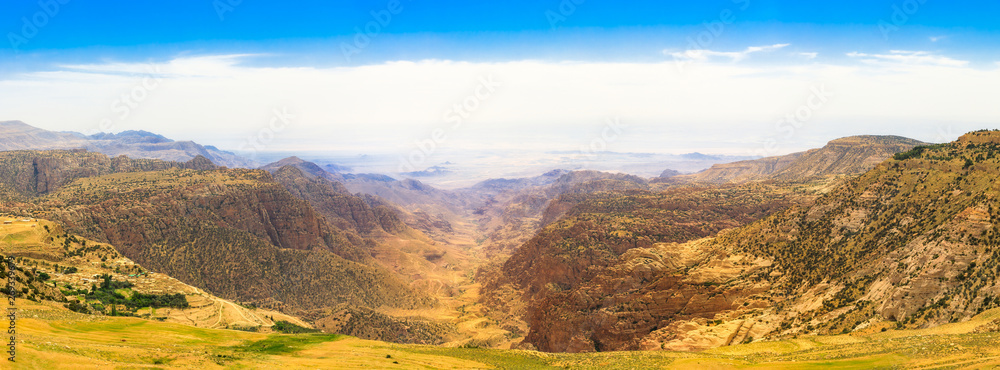 Dana Nature Reseve，约旦（全景）