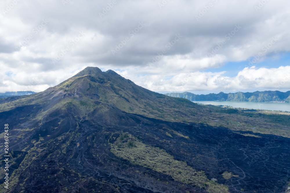 阿贡火山特写