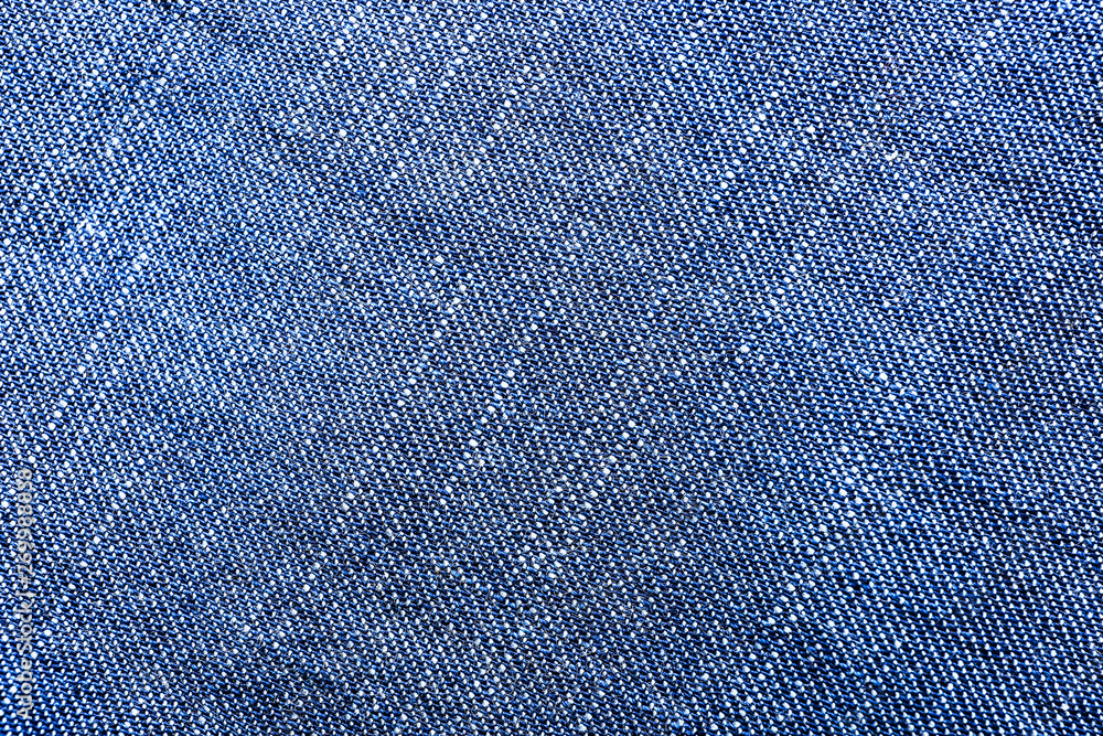 Texture of jeans fabric, closeup