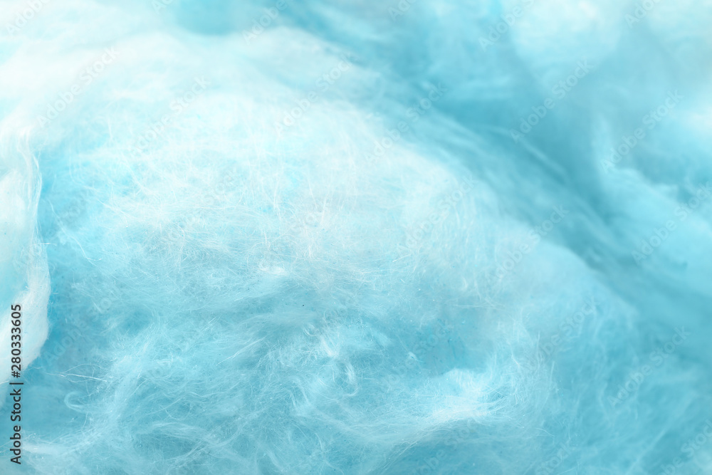 Texture of cotton candy, closeup