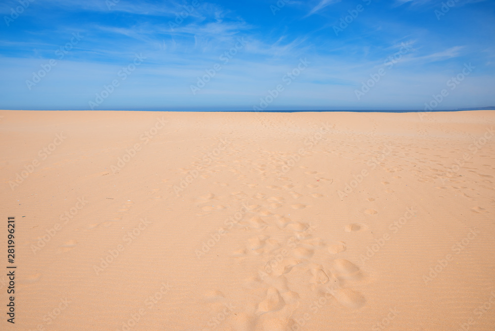 Sommer Hintergrund，Horizont，Miener Meeres linie沙滩