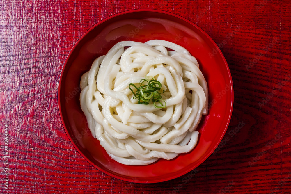 シンプルうどん　Simple udon Japanese noodle dishes