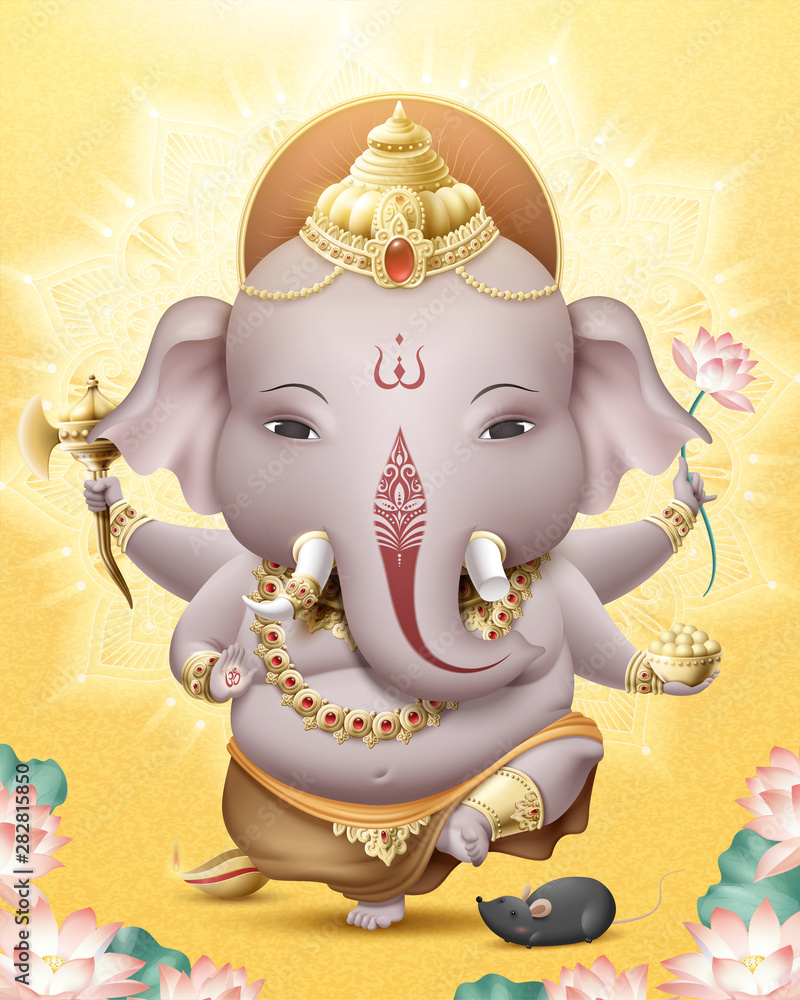 快乐的Ganesh Chaturthi